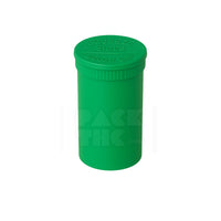 30 DRAM POP TOP VIAL - 1/4OZ - GREEN |  Clear Storage Container - (160 Count)