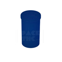 30 DRAM POP TOP VIAL - 1/4OZ - ROYAL BLUE |  Clear Storage Container - (160 Count)