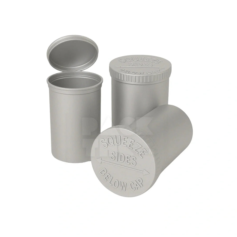 30 dram pop top vial 1 4oz silver
