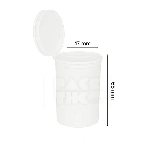30 dram pop top vial 1 4oz white