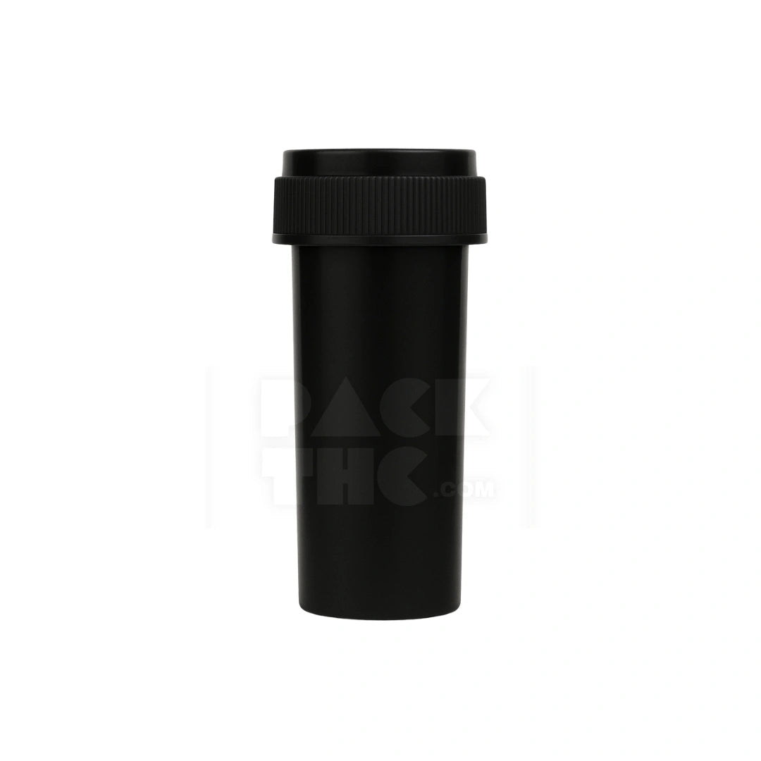 30 dram push turn reverse cap bottles black