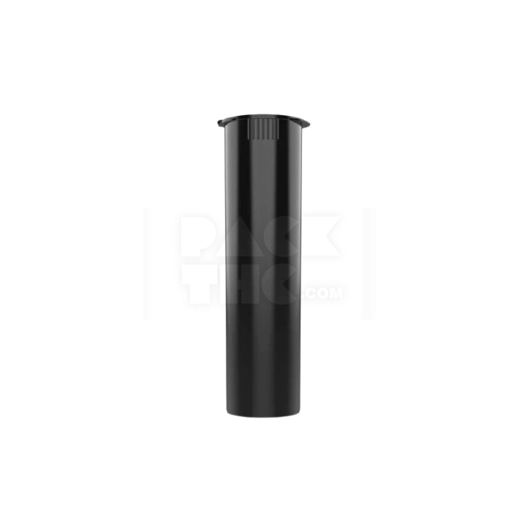 30mm WIDE MOUTH 116 mm CR PRE-ROLL POP-TOP TUBE - BLACK - (220 COUNT) - Pack THC