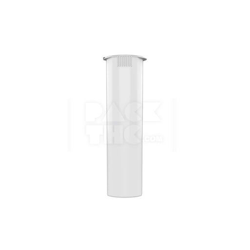30mm WIDE MOUTH 116 mm CR PRE-ROLL POP-TOP TUBE - WHITE - (220 COUNT) - Pack THC