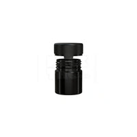 3oz 90cc aviator cr container opaque black 400 count