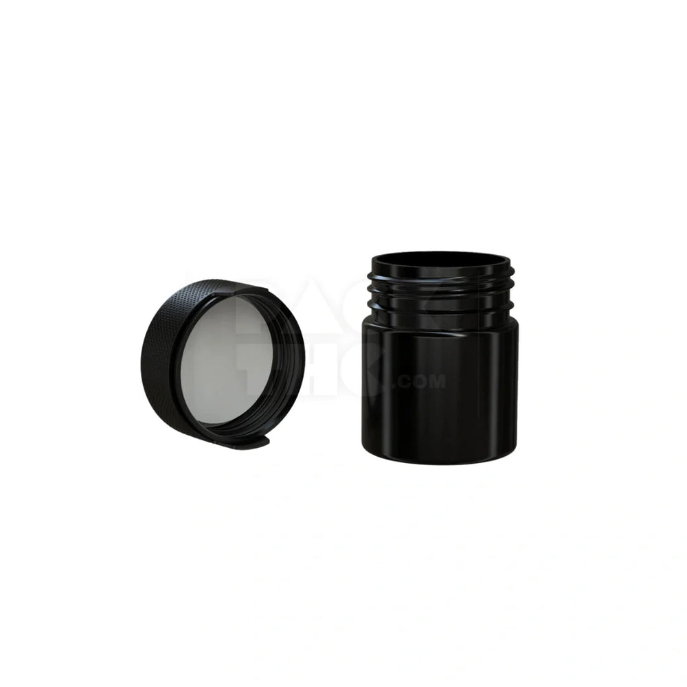 3oz 90cc aviator cr container opaque black 400 count
