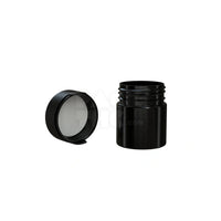 3oz 90cc aviator cr container opaque black 400 count