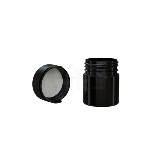 3oz 90cc aviator cr container opaque black 400 count