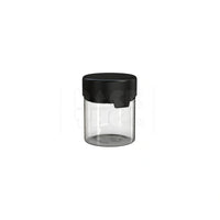 3oz 90cc aviator cr container clear natural black cap 400 count