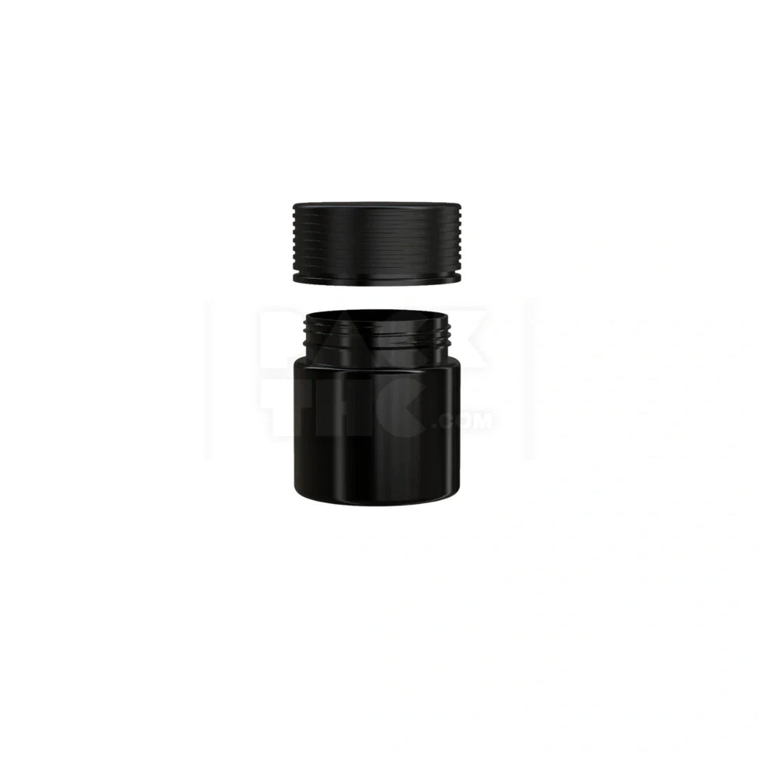 image 3oz 90cc spiral cr container opaque black 400 count