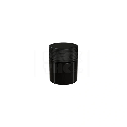 3oz 90cc spiral cr container opaque black 400 count