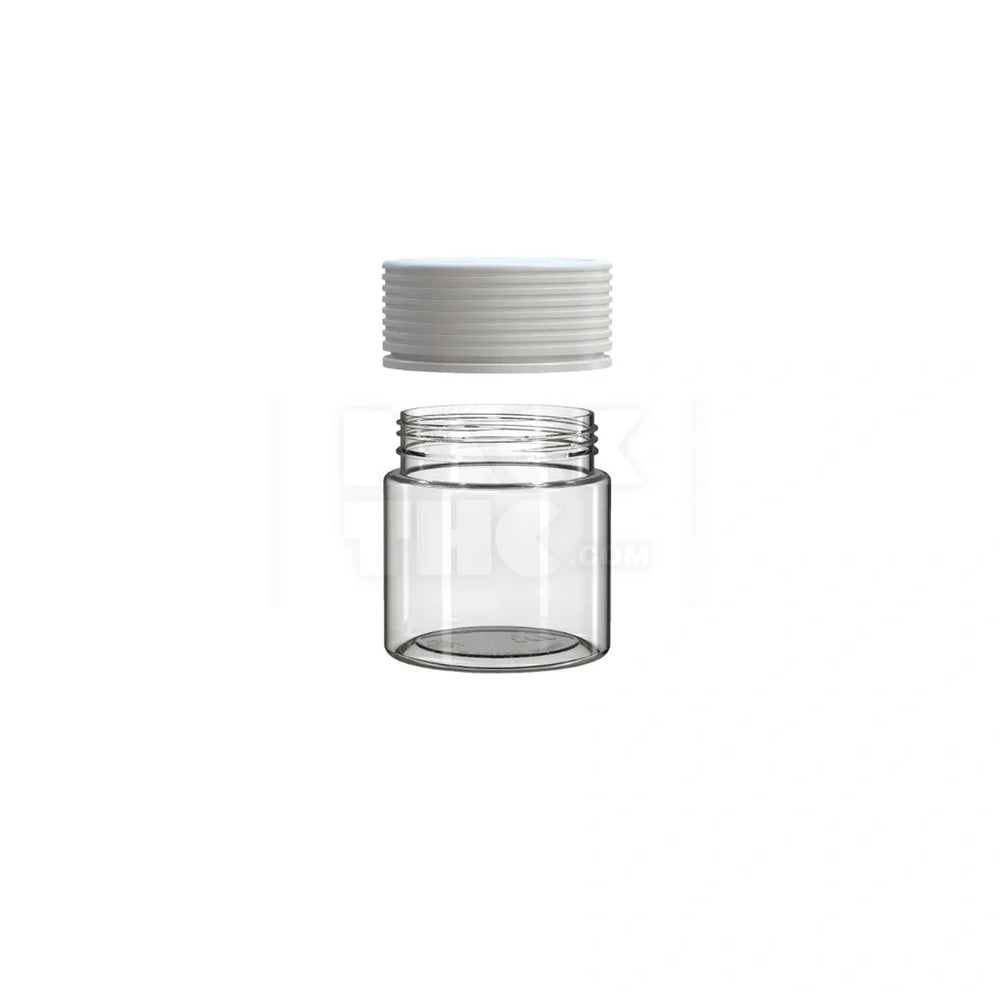3oz 90cc spiral cr container clear natural white closure 400 count