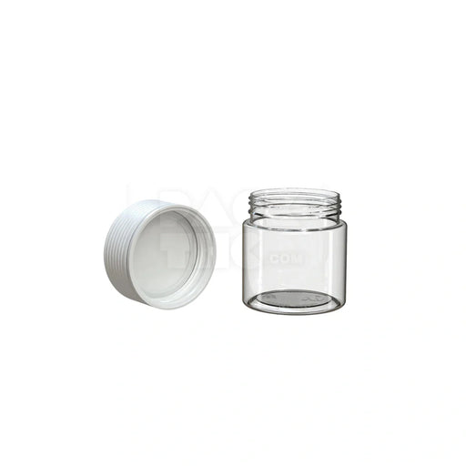 3oz 90cc spiral cr container clear natural white closure 400 count