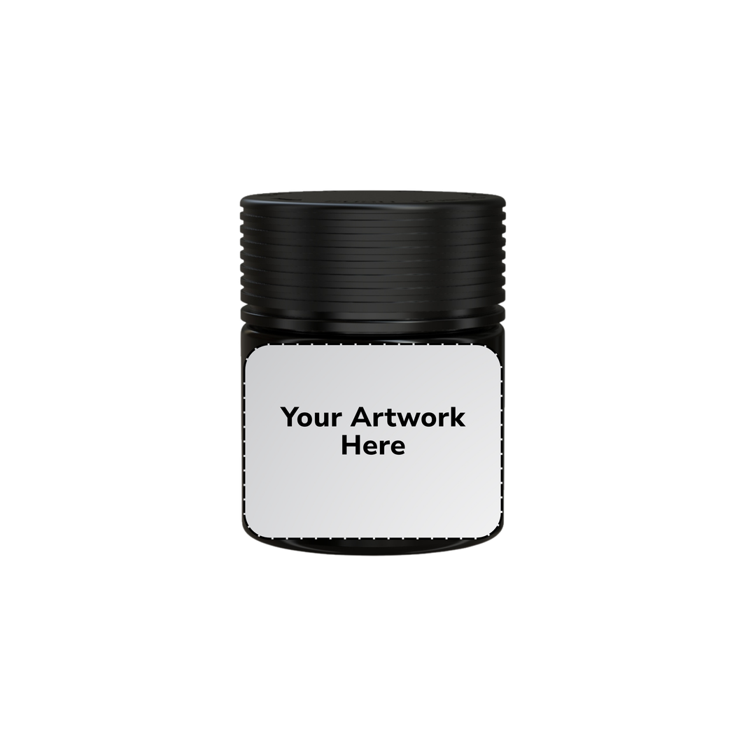 image 3oz spiral cr jar opaque black