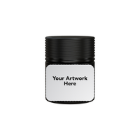 3oz spiral cr jar opaque black