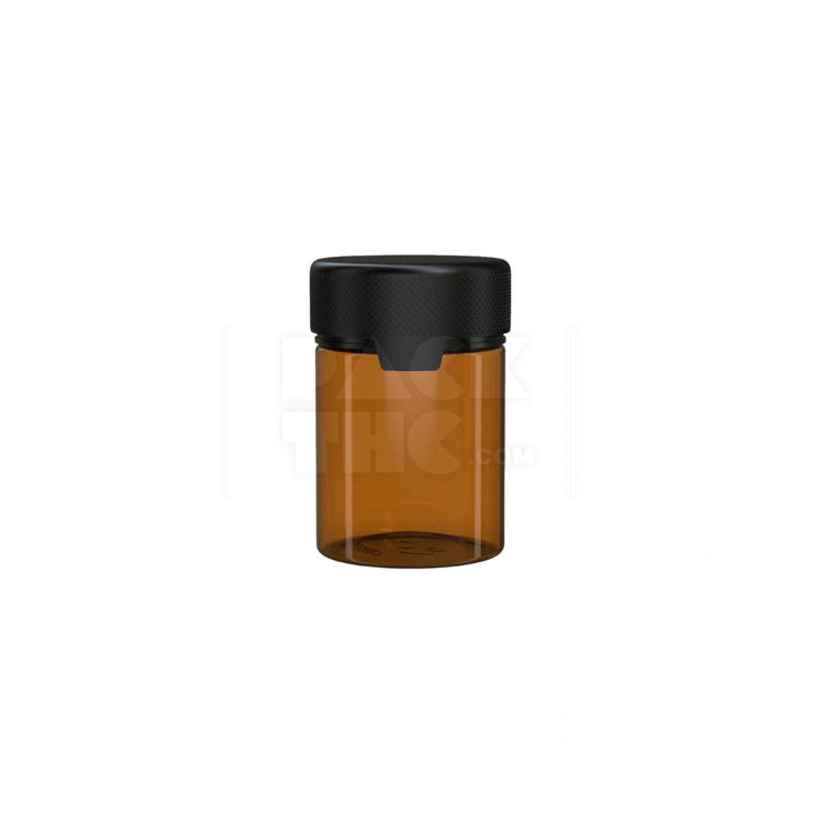 4oz 120cc aviator cr container translucent amber 400 count