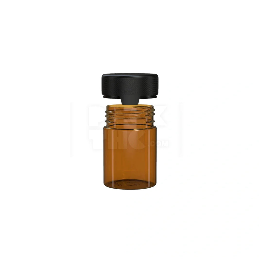 image 4oz 120cc aviator cr container translucent amber 400 count