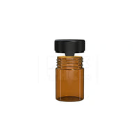 4oz 120cc aviator cr container translucent amber 400 count