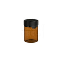 4oz 120cc aviator cr container translucent amber 400 count
