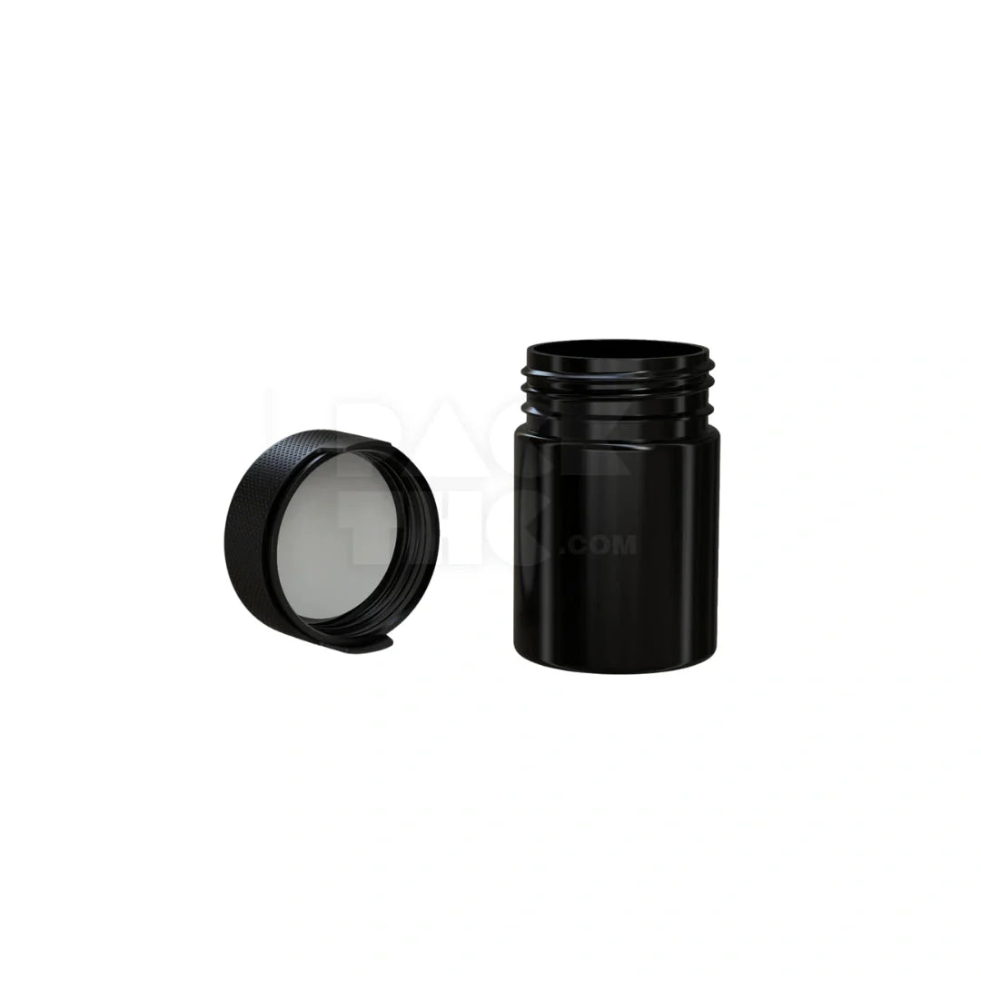 4oz 120cc aviator cr container opaque black 400 count