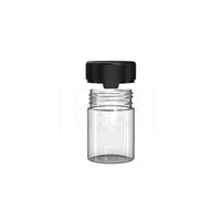 4oz 120cc aviator cr container clear natural black cap 400 count