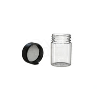 4oz 120cc aviator cr container clear natural black cap 400 count
