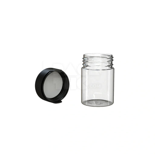 4oz 120cc aviator cr container clear natural black cap 400 count