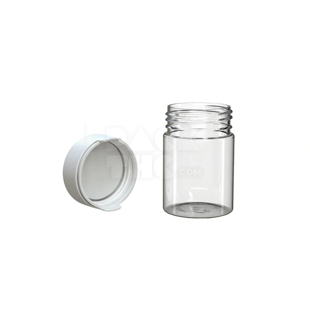 4oz 120cc aviator cr container clear natural white cap 400 count