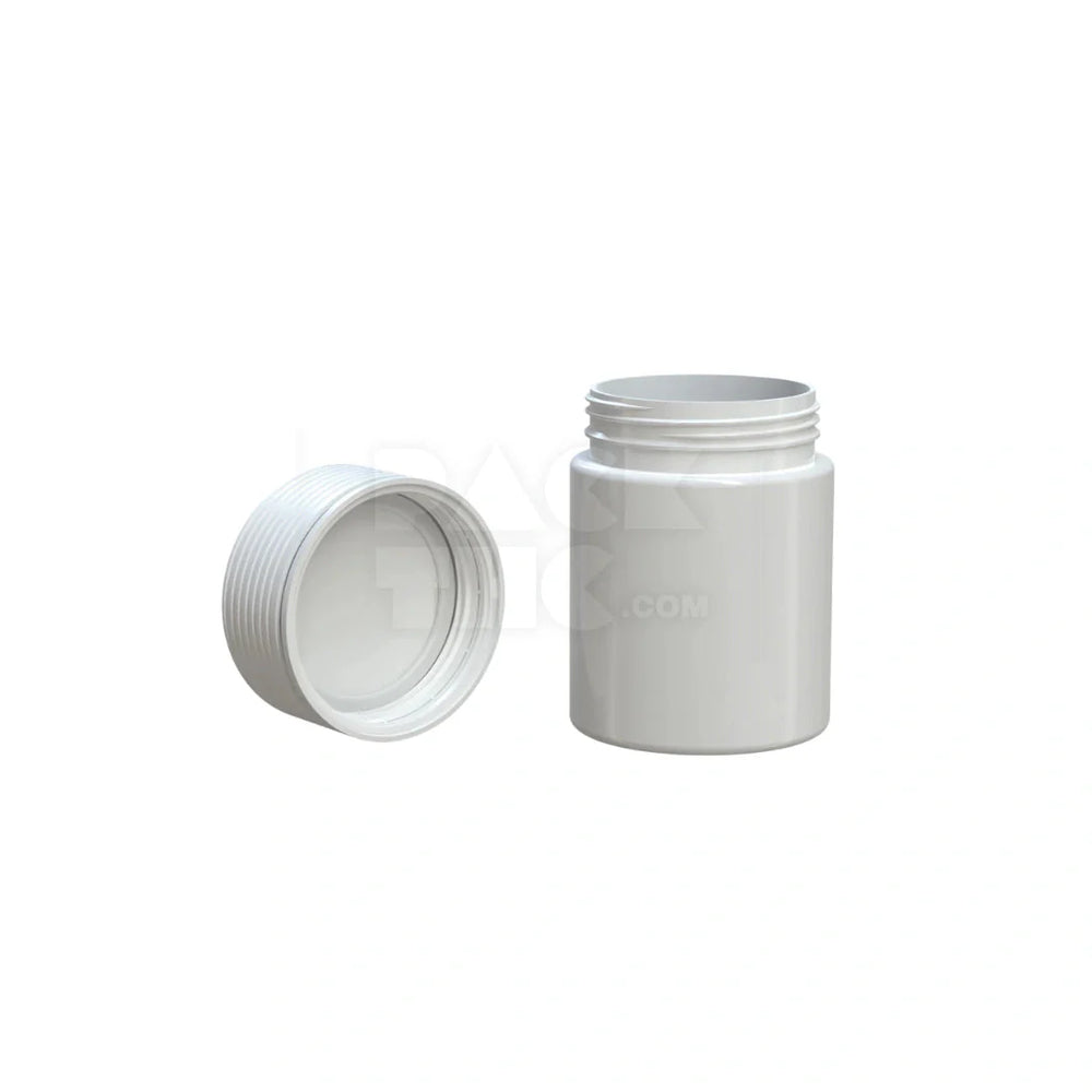 4oz 120cc spiral cr container opaque white 400 count