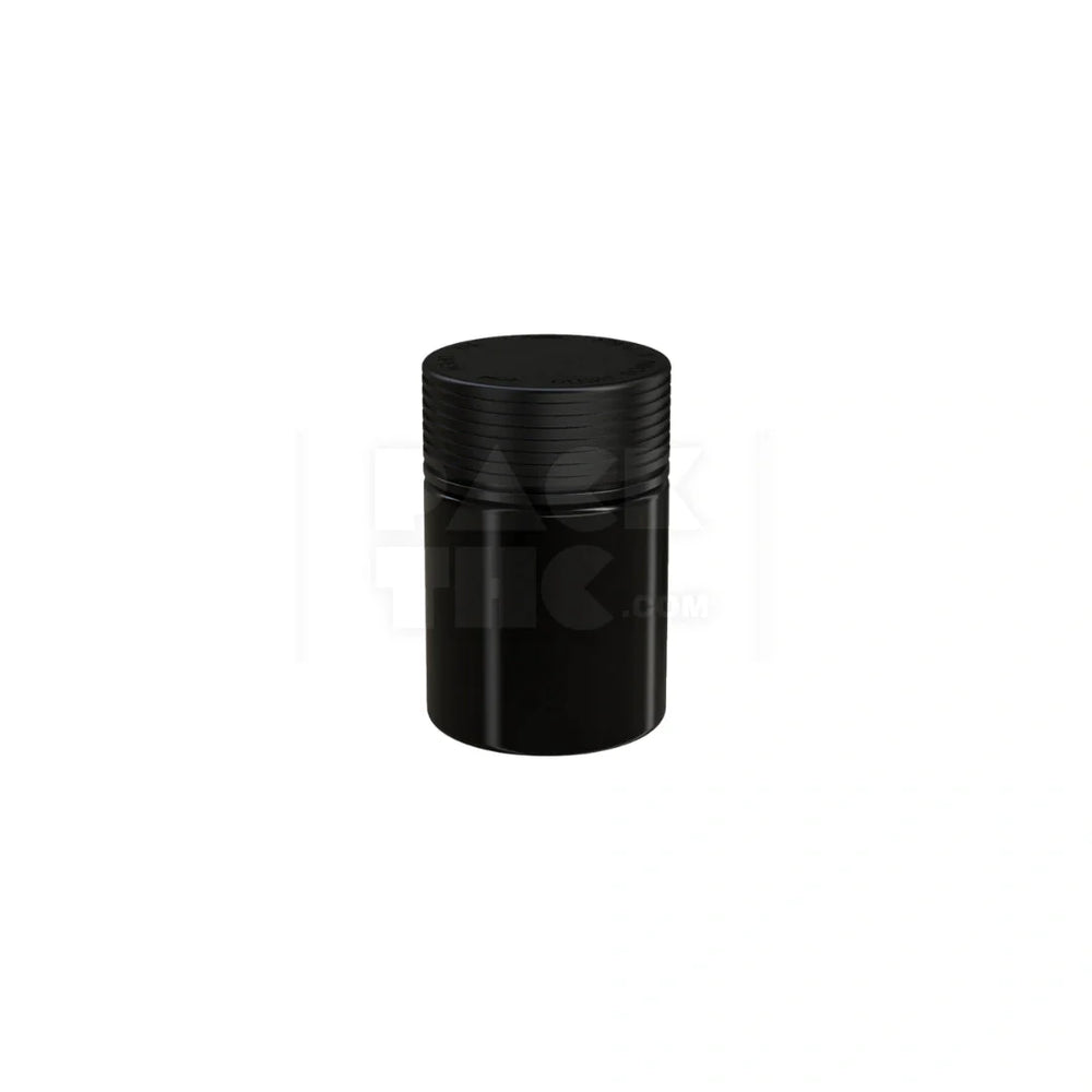 4oz 120cc spiral cr container opaque black 400 count