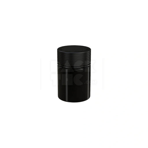 4oz 120cc spiral cr container opaque black 400 count