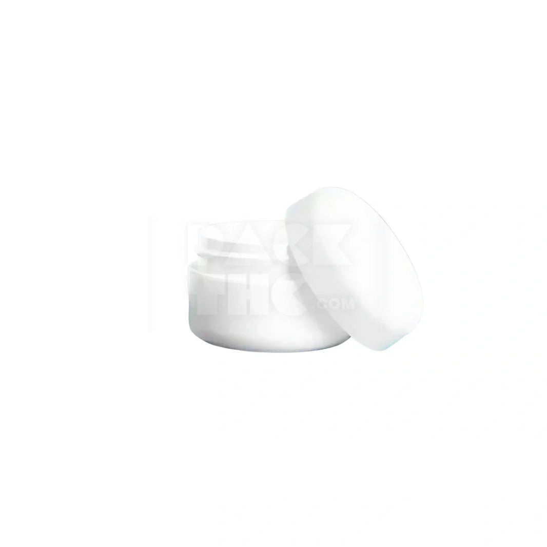 image 4oz dome jars white with white cap
