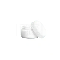 4oz dome jars white with white cap