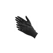 4 mil nitrile gloves black 100 pieces case small