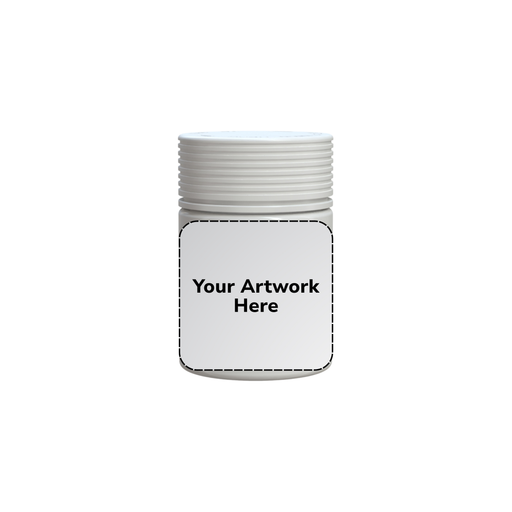 4oz spiral cr jar opaque white