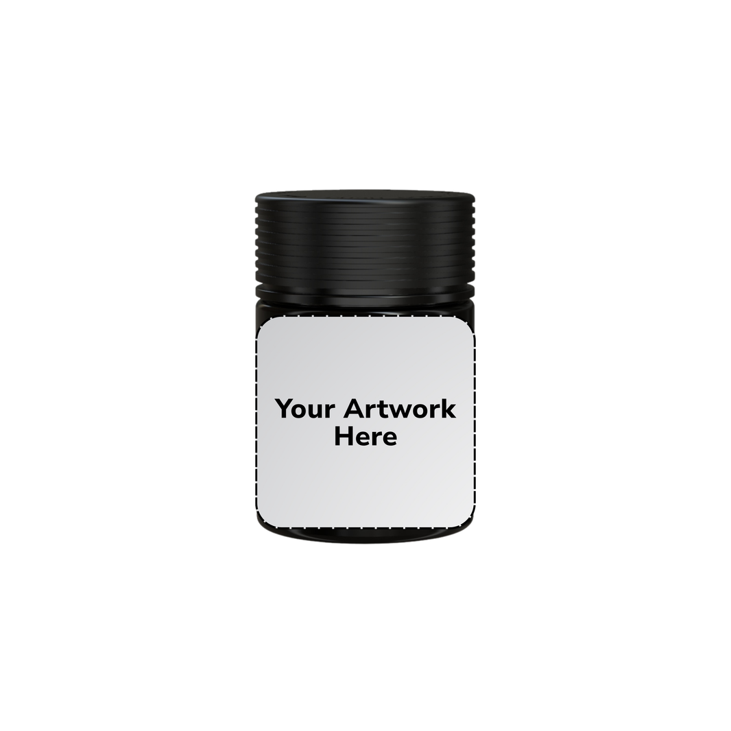 image 4oz spiral cr jar opaque black