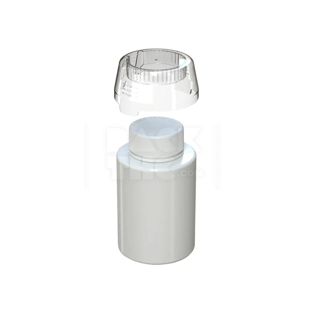image 500ml aviator cr base bottle opaque white with dosing cup 60 count