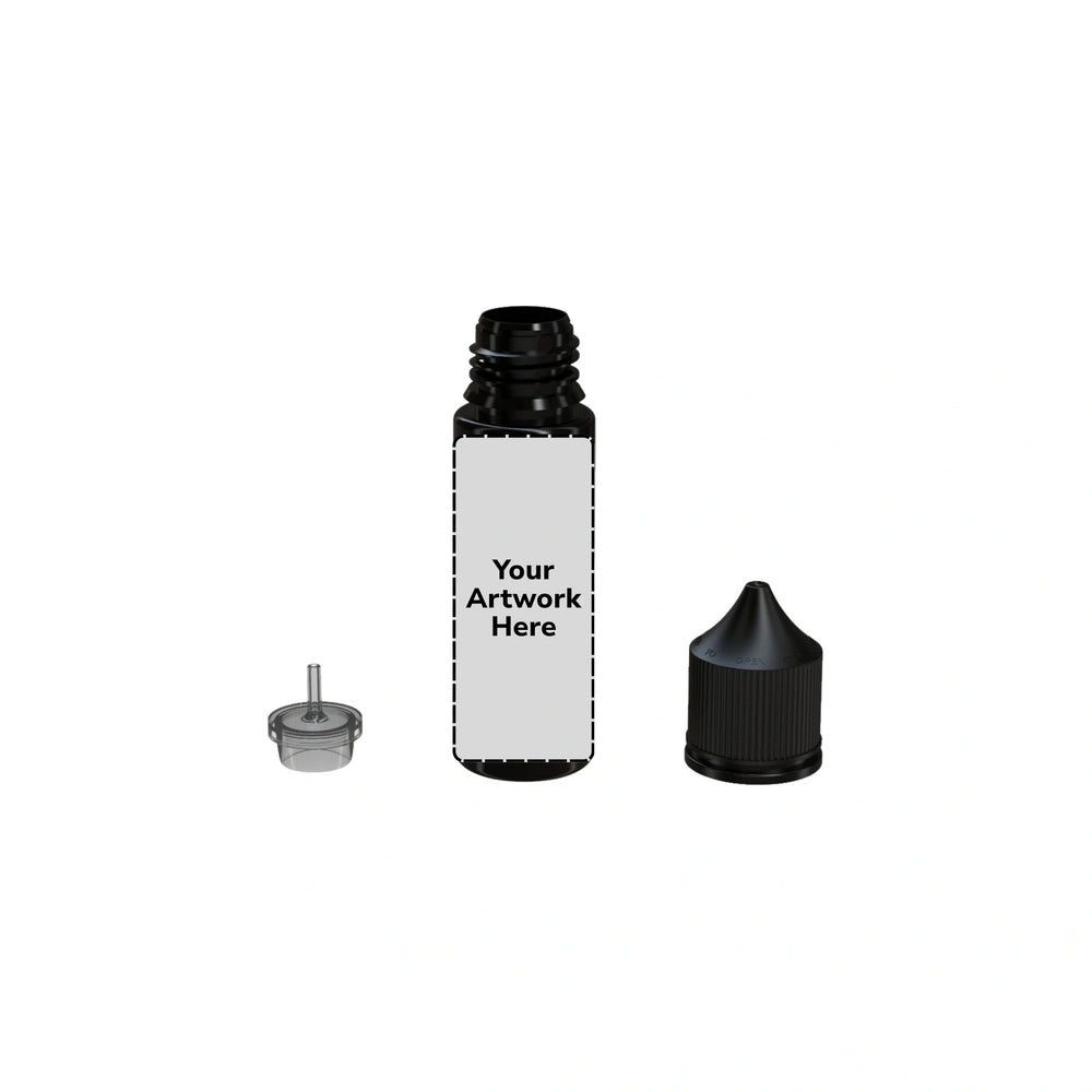 50ml v3 unicorn bottle opaque black