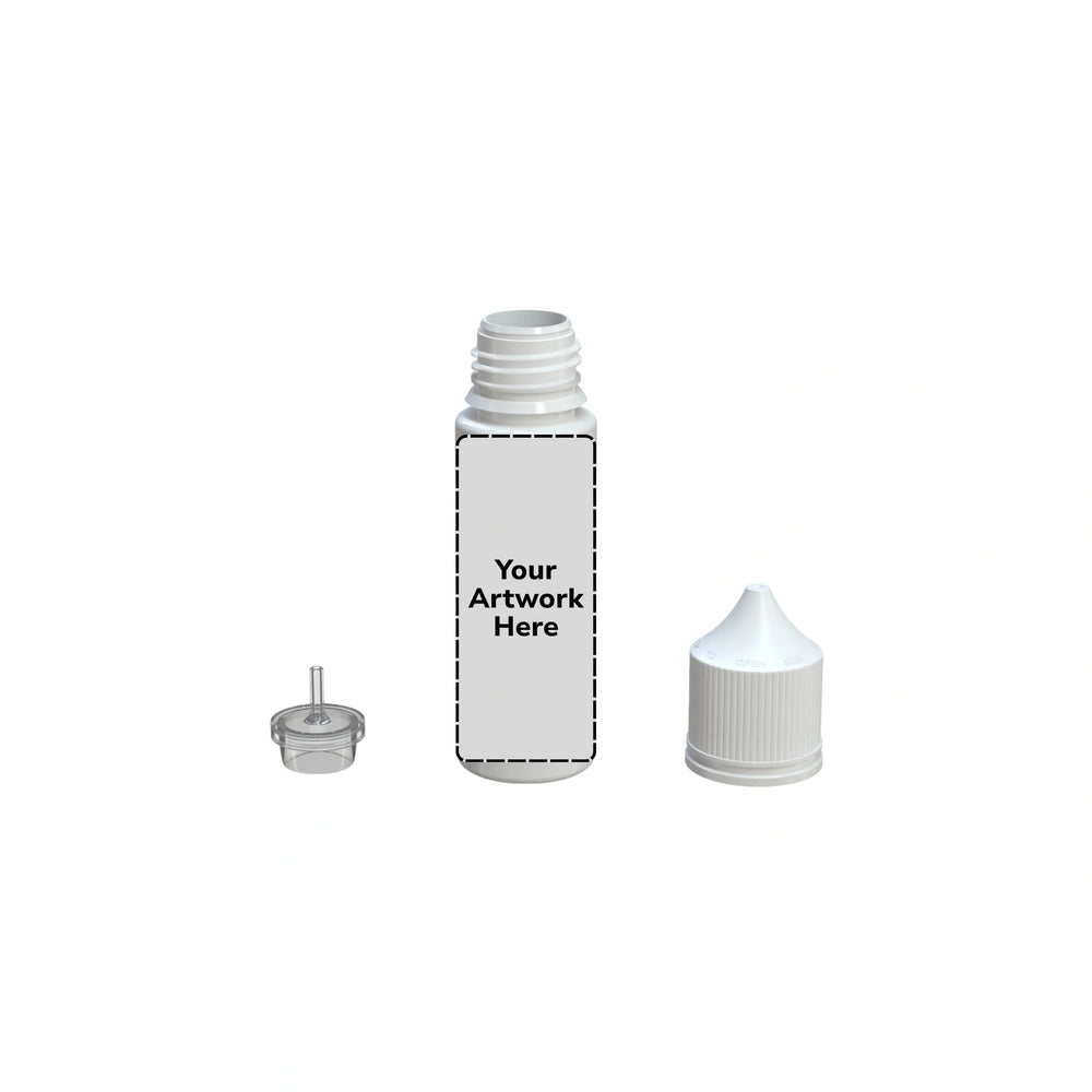 50ml v3 unicorn bottle opaque white