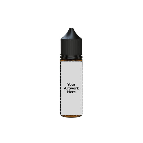 50ml v3 unicorn bottle translucent amber