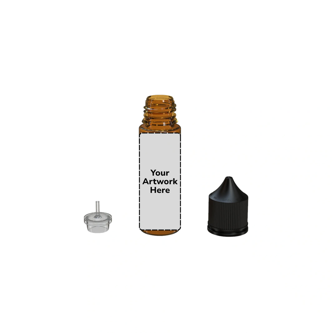 image 50ml v3 unicorn bottle translucent amber