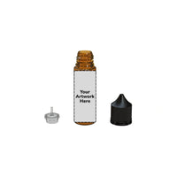 50ml v3 unicorn bottle translucent amber