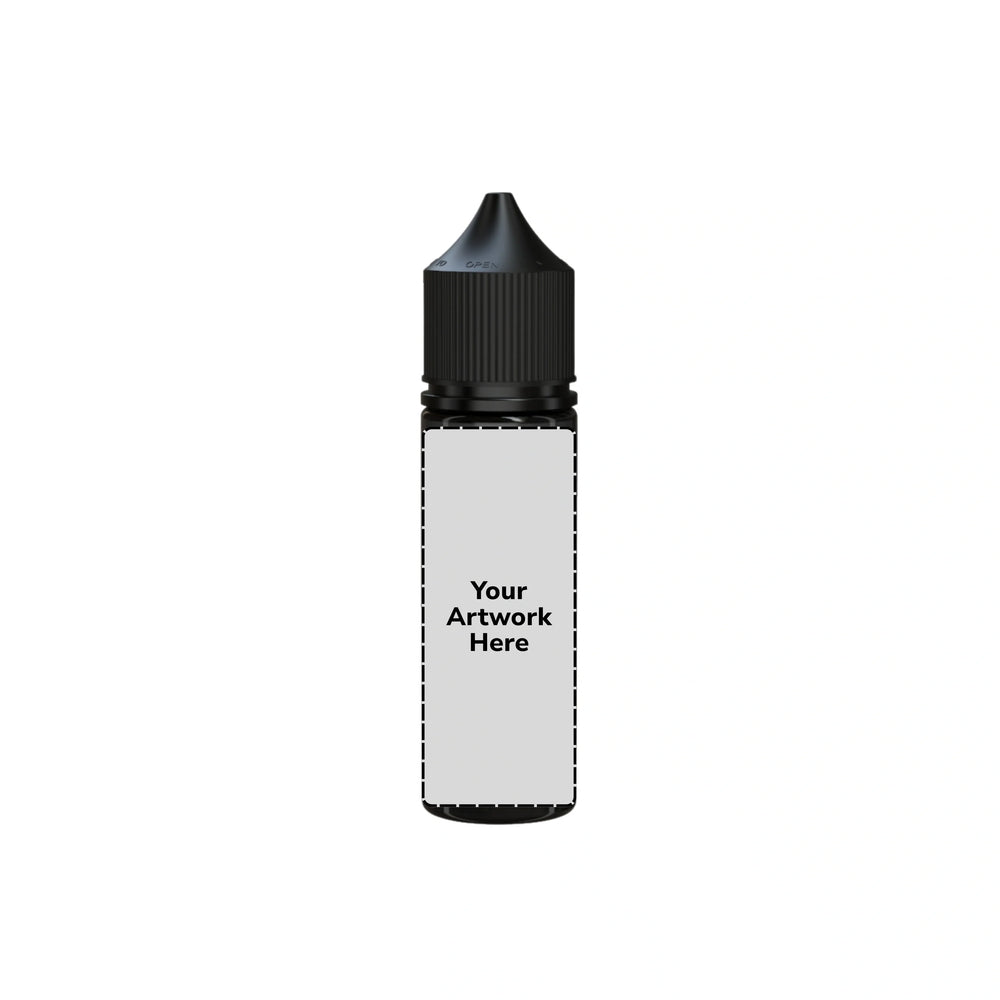 50ml v3 unicorn bottle translucent black