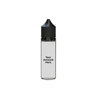 50ml v3 unicorn bottle clear black cap
