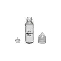 50ml v3 unicorn bottle clear clear cap