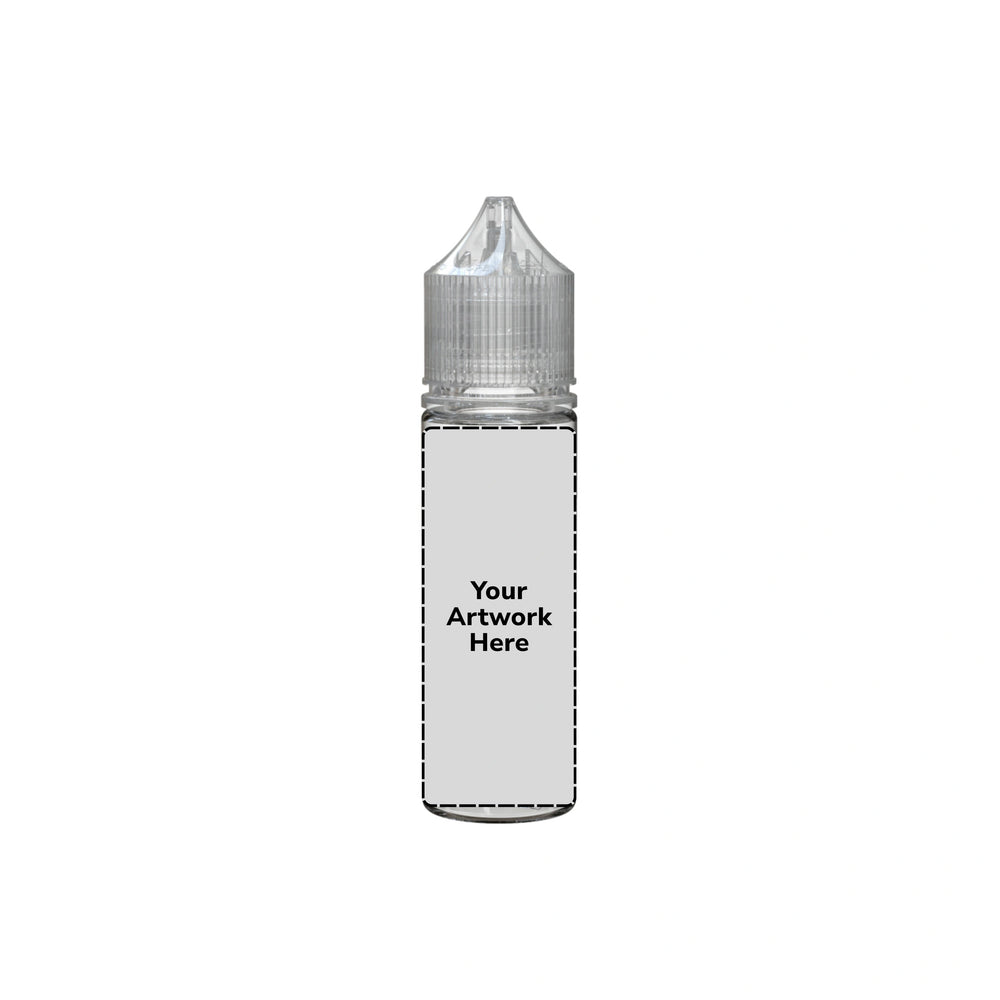 50ml v3 unicorn bottle clear clear cap