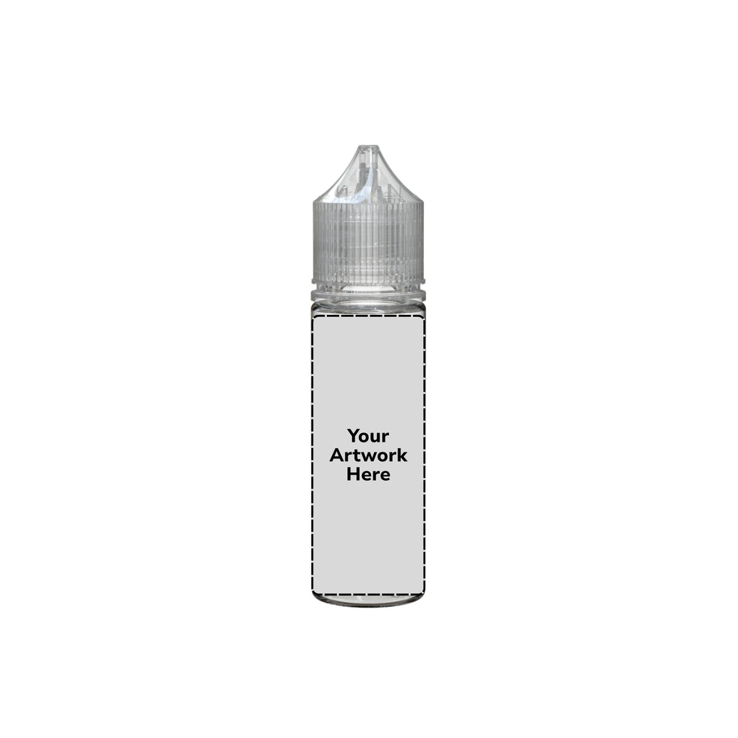 50ml v3 unicorn bottle clear clear cap