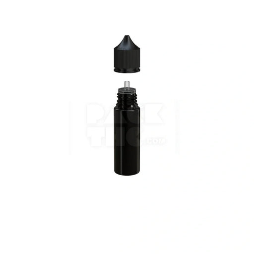 50ml pet reducer unicorn bottle opaque black 500 count