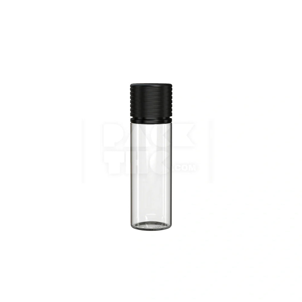 50ml spiral cr bottle clear natural black cap 500 count