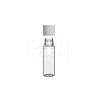 50ml spiral cr bottle clear natural white cap 500 count