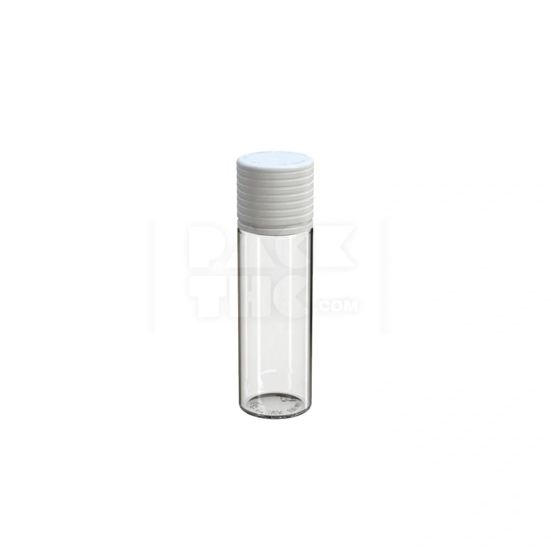 50ml spiral cr bottle clear natural white cap 500 count